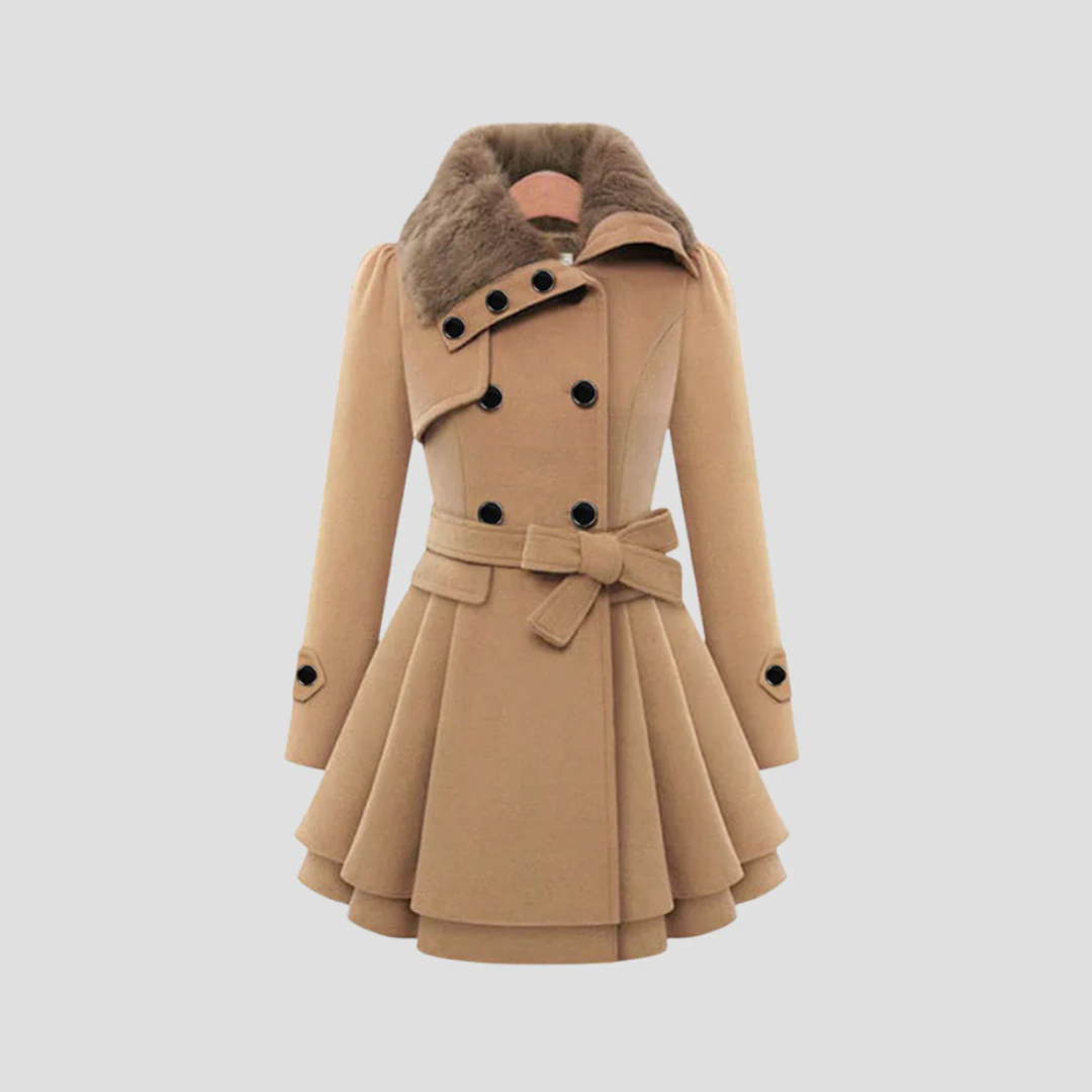 The Elorane | Women’s Wool-Blend Winter Coat