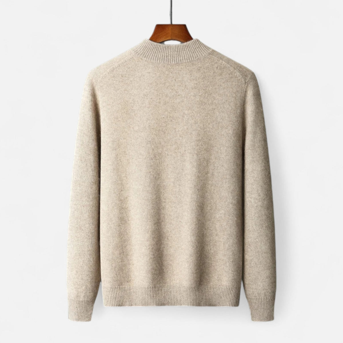 Ravender | Men’s Zipped Merino-Knit Sweater