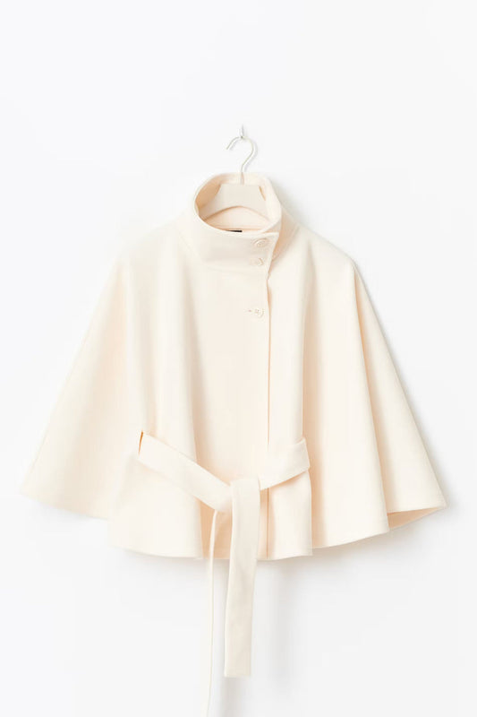 Aurora Wrap | Women’s Belted High-Neck Coat