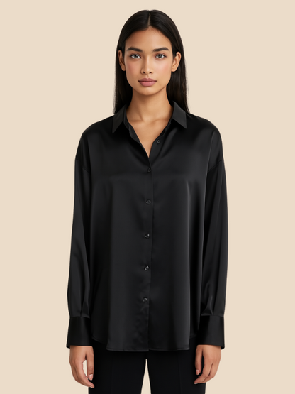 Sydney | Women’s Silk Long-Sleeve Blouse
