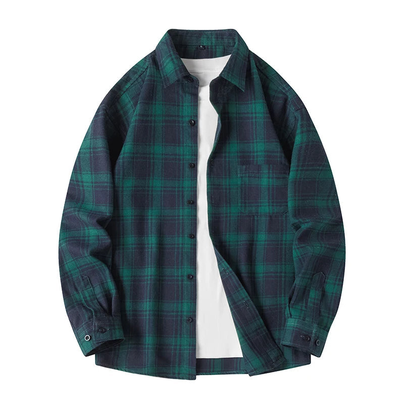 Wexon | Men’s Classic Plaid Flannel Shirt