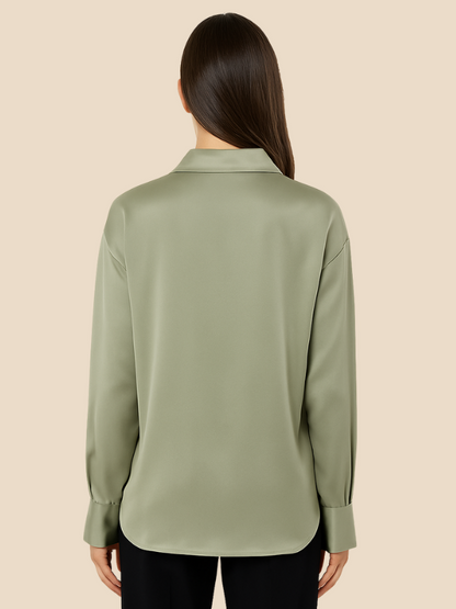 Sydney | Women’s Silk Long-Sleeve Blouse