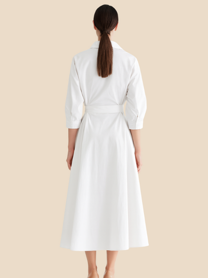 Karina | Women’s Collared Shirt Dress
