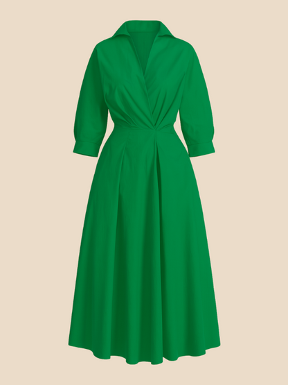 Karina | Women’s Collared Shirt Dress