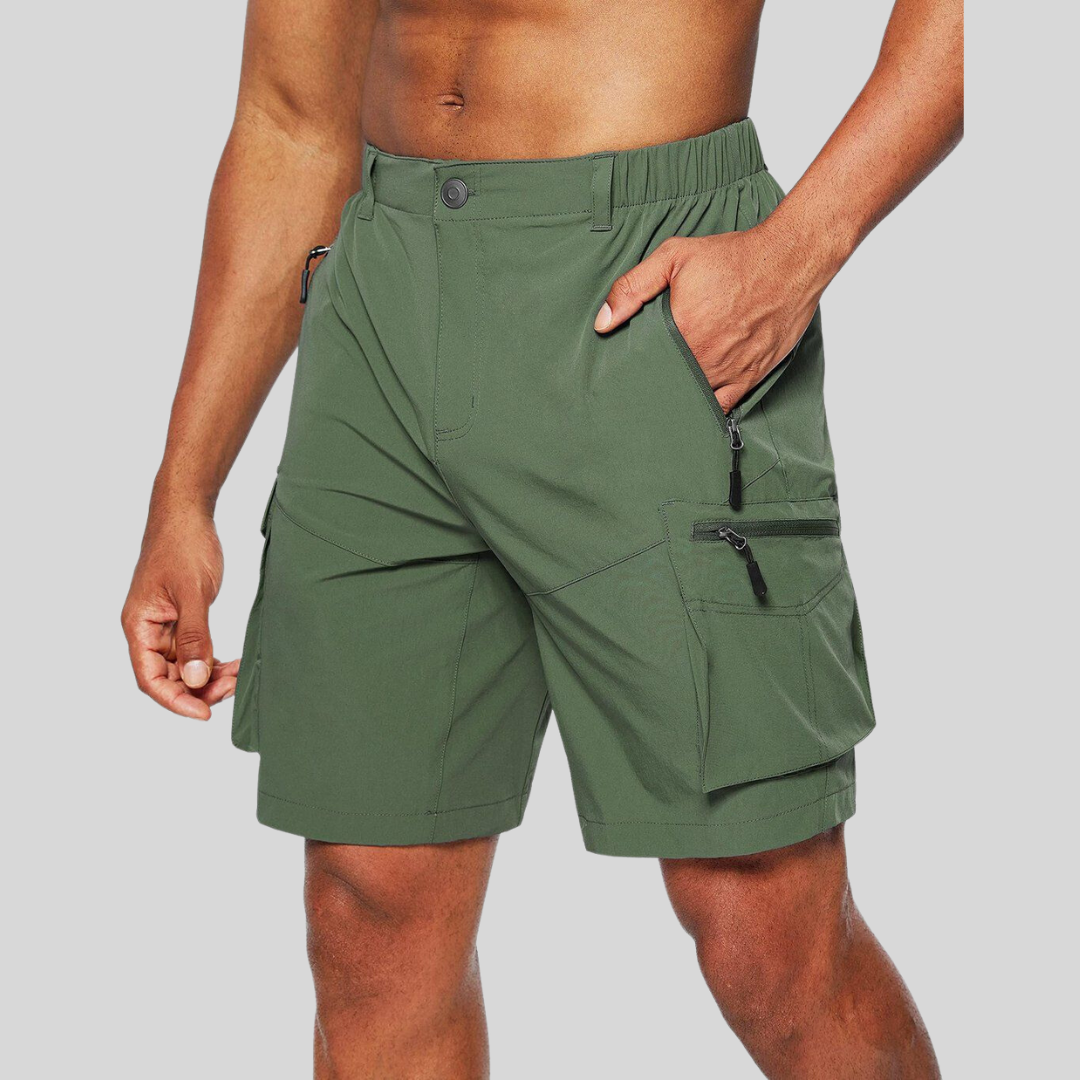 Maddox | Men’s Zip-Pocket Cargo Shorts