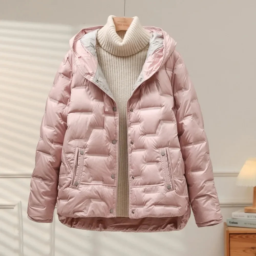 Pavelle | Women’s Duck Down Quilted Puffer Jacket