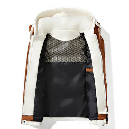 Seydon | Men’s Fleece-Lined Hooded Zip Vest