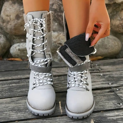 Cambria | Women’s Winter Lace-Up Boots