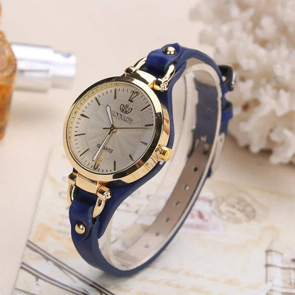 Sorrel | Women’s Gold-Tone Vegan Leather Quartz Watch