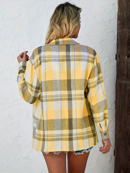 Daphne | Women’s Soft Plaid Layering Shirt