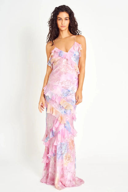 Marielle | Women’s Ruffle Maxi Dress