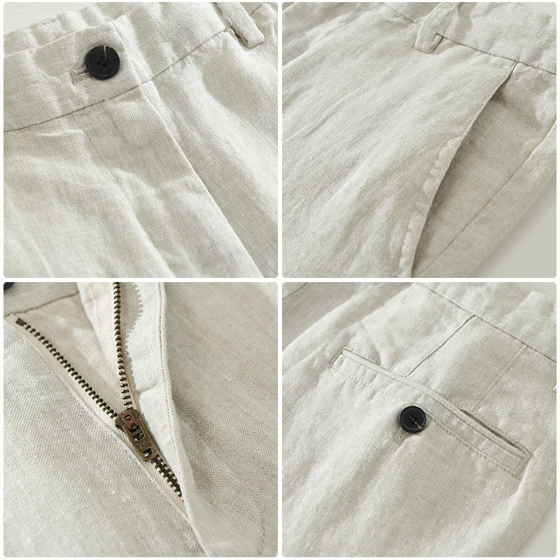 Silas | Men’s Ipanema Linen Pants