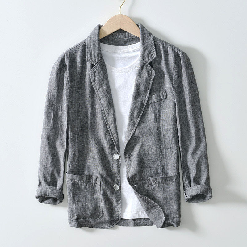 Waylon | Men’s Tuscan Linen Blazer