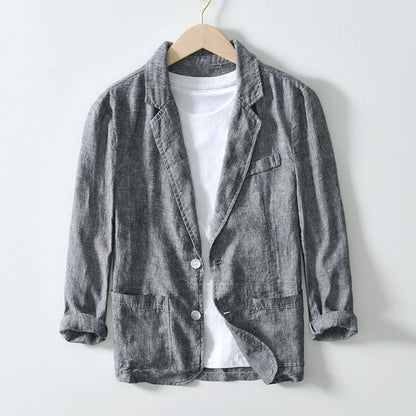 Waylon | Men’s Tuscan Linen Blazer