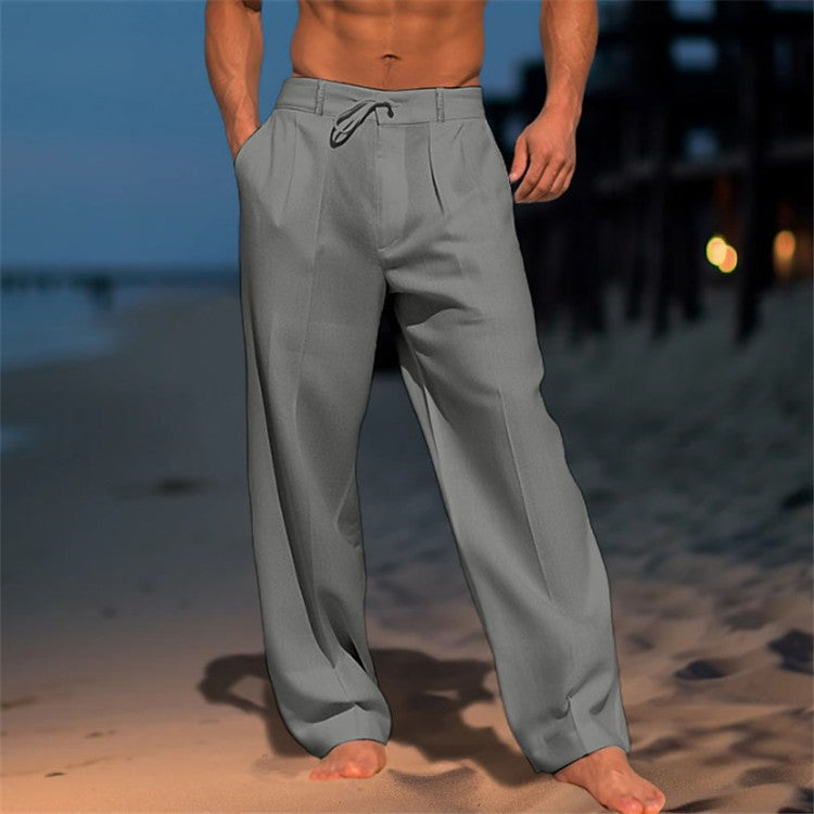 Cavren | Men’s Lightweight Linen Trousers