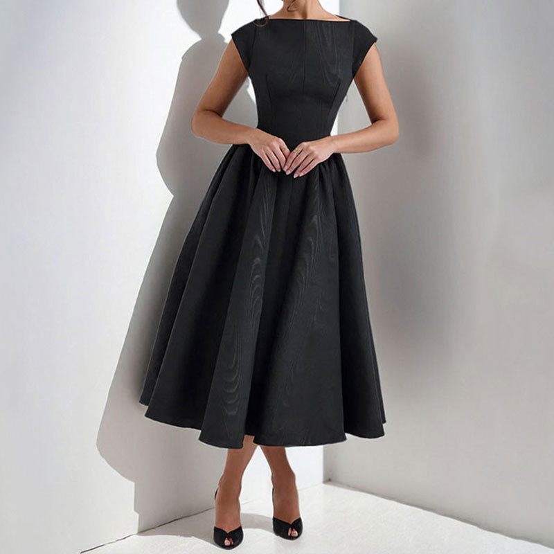 Adele | Pleated Midi Dress