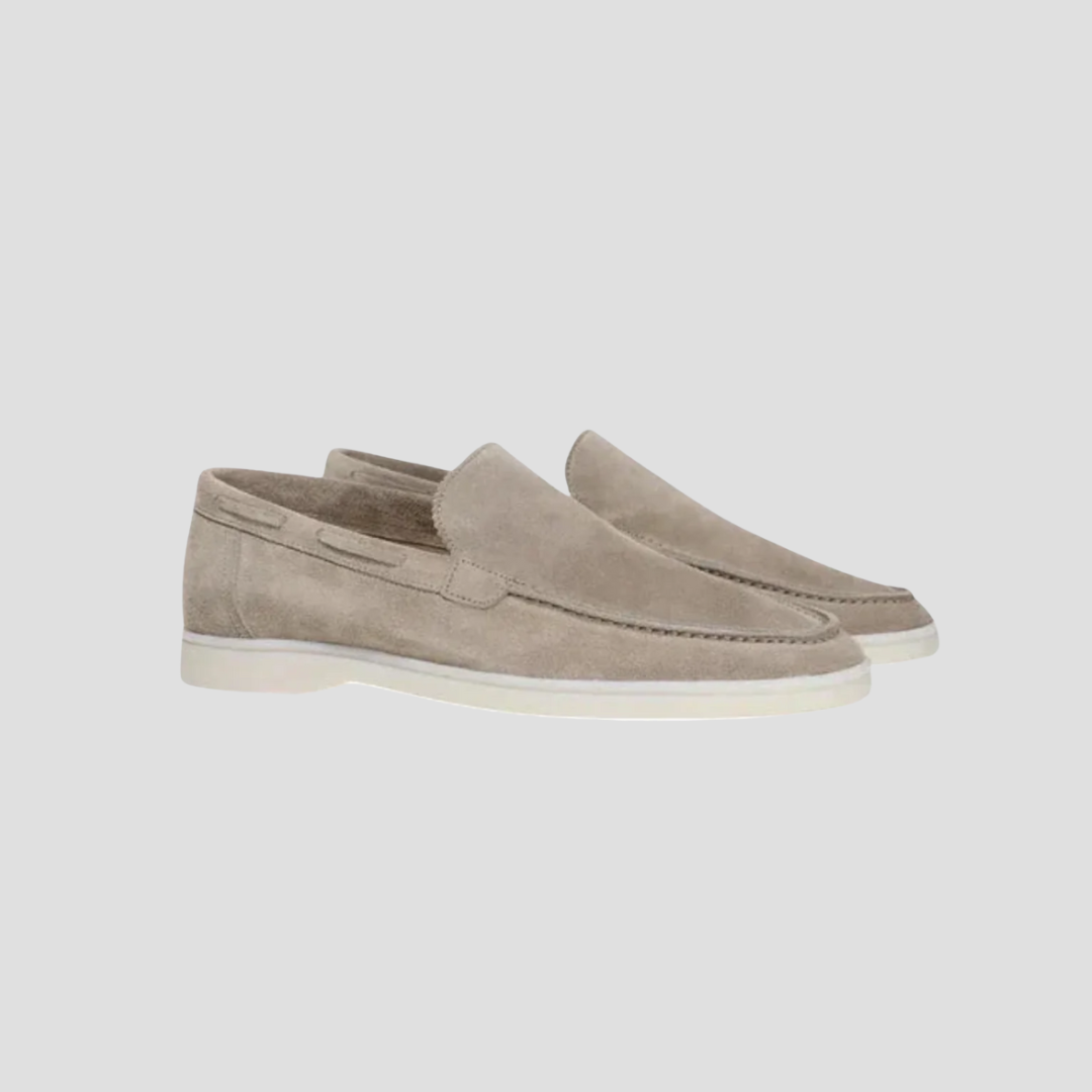 Trevain | Men’s Suede Yacht Loafers