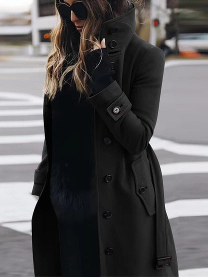 Isabella | Women’s Long Single-Breasted Coat