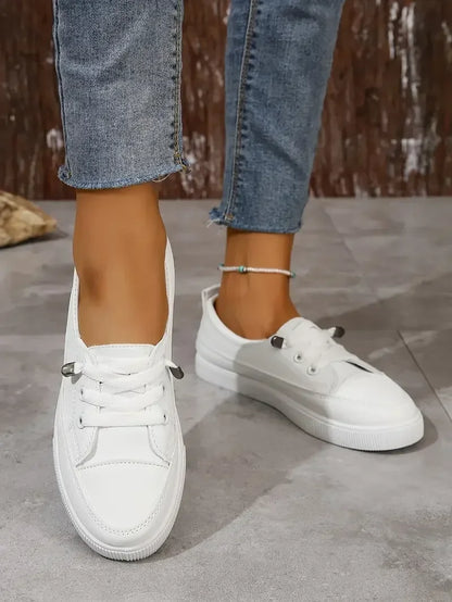 Adalyn | Women’s Lace-Up Flat Sneakers