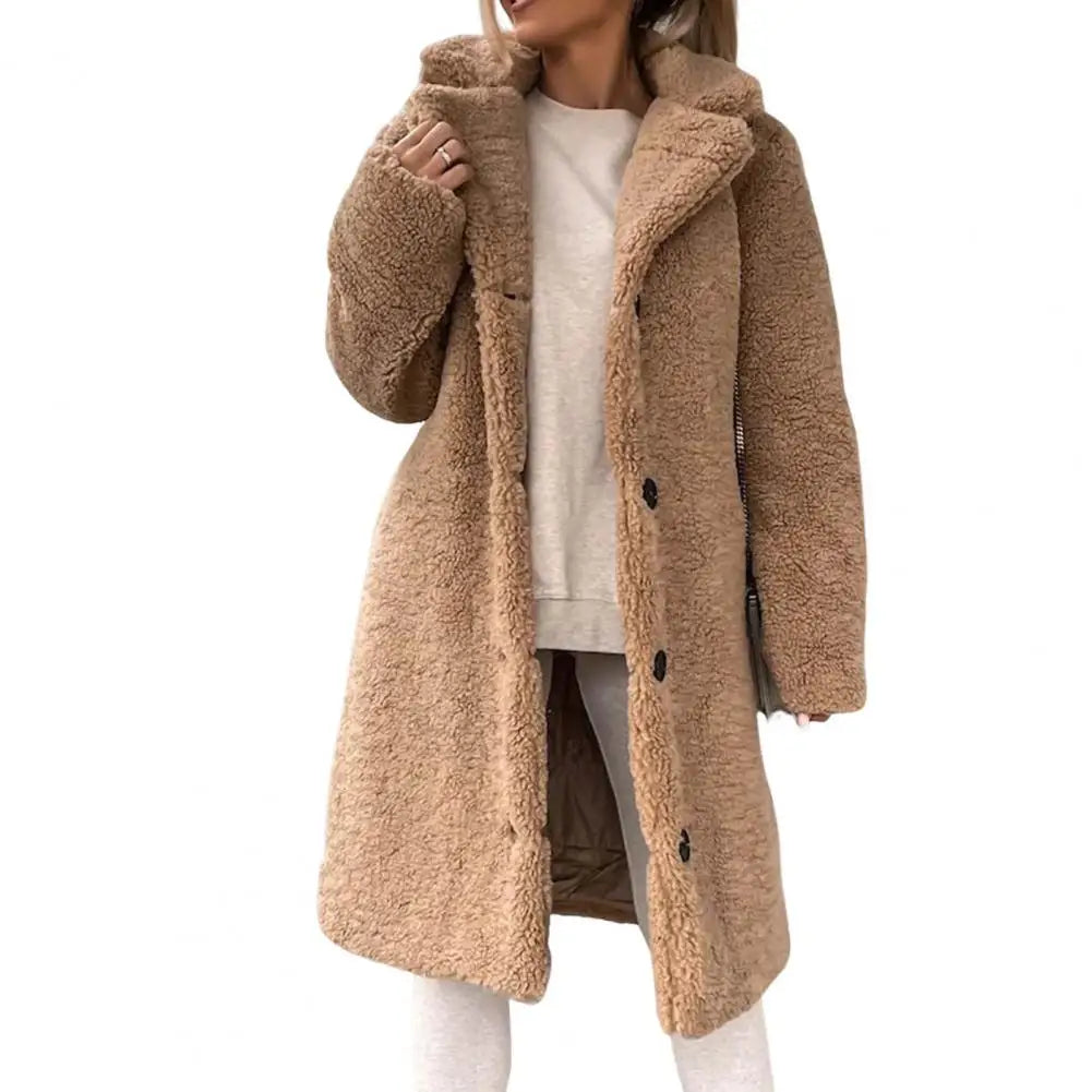 Orlise | Women’s Longline Teddy Coat