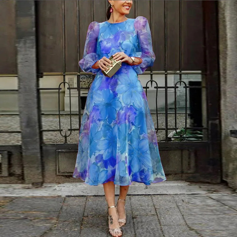 Gia | Women’s Floral Midi Dress
