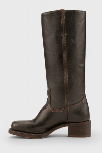 Saylor | Women’s Knee High Stacked Heel Boots