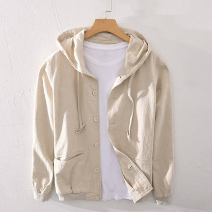 Adam | Men’s Cotton-Blend Hooded Jacket