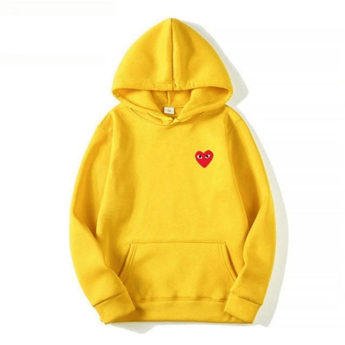 Amora | Unisex Cotton Heart-Logo Hoodie