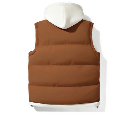 Seydon | Men’s Fleece-Lined Hooded Zip Vest