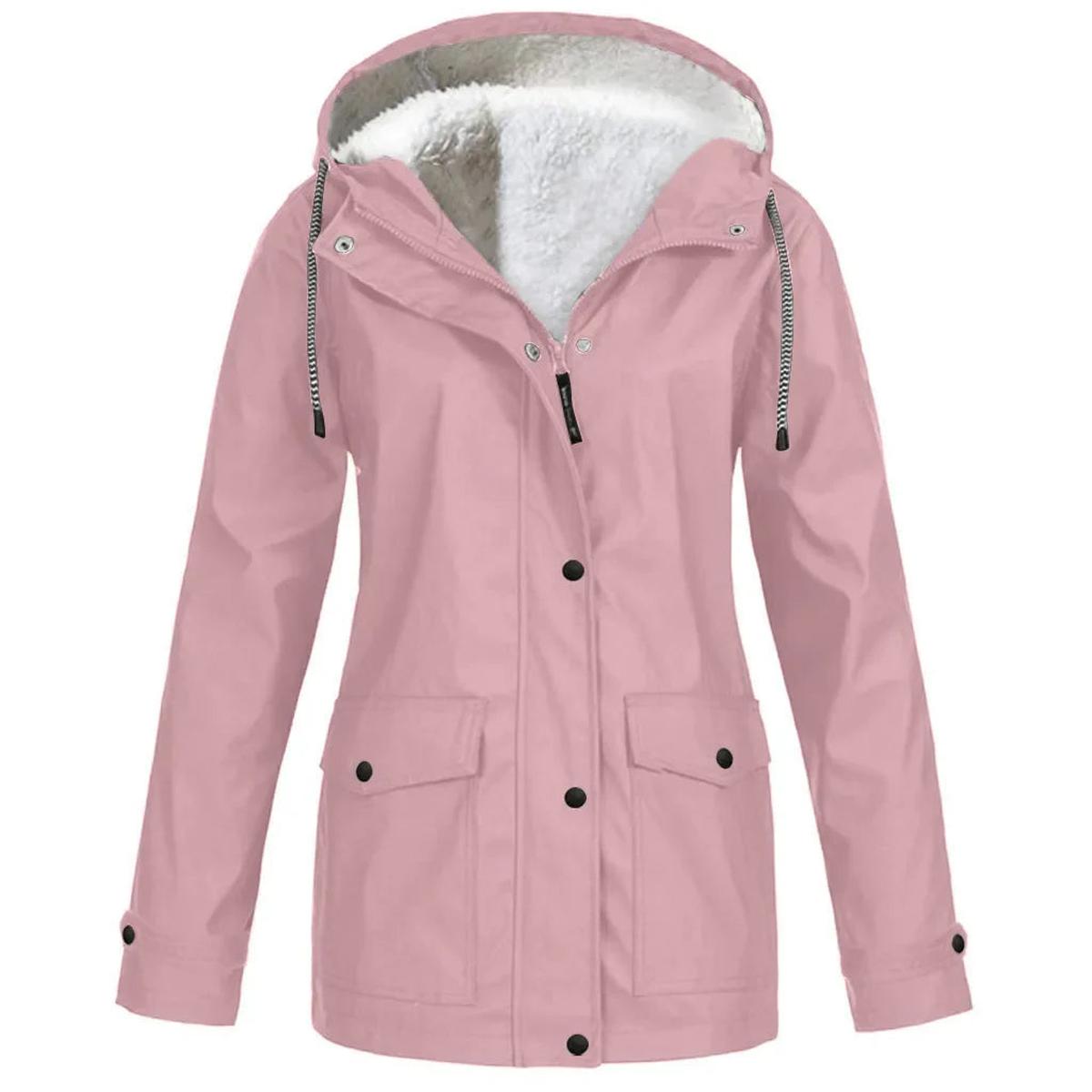 Arden | Waterproof Hooded Fleece-Lined Jacket