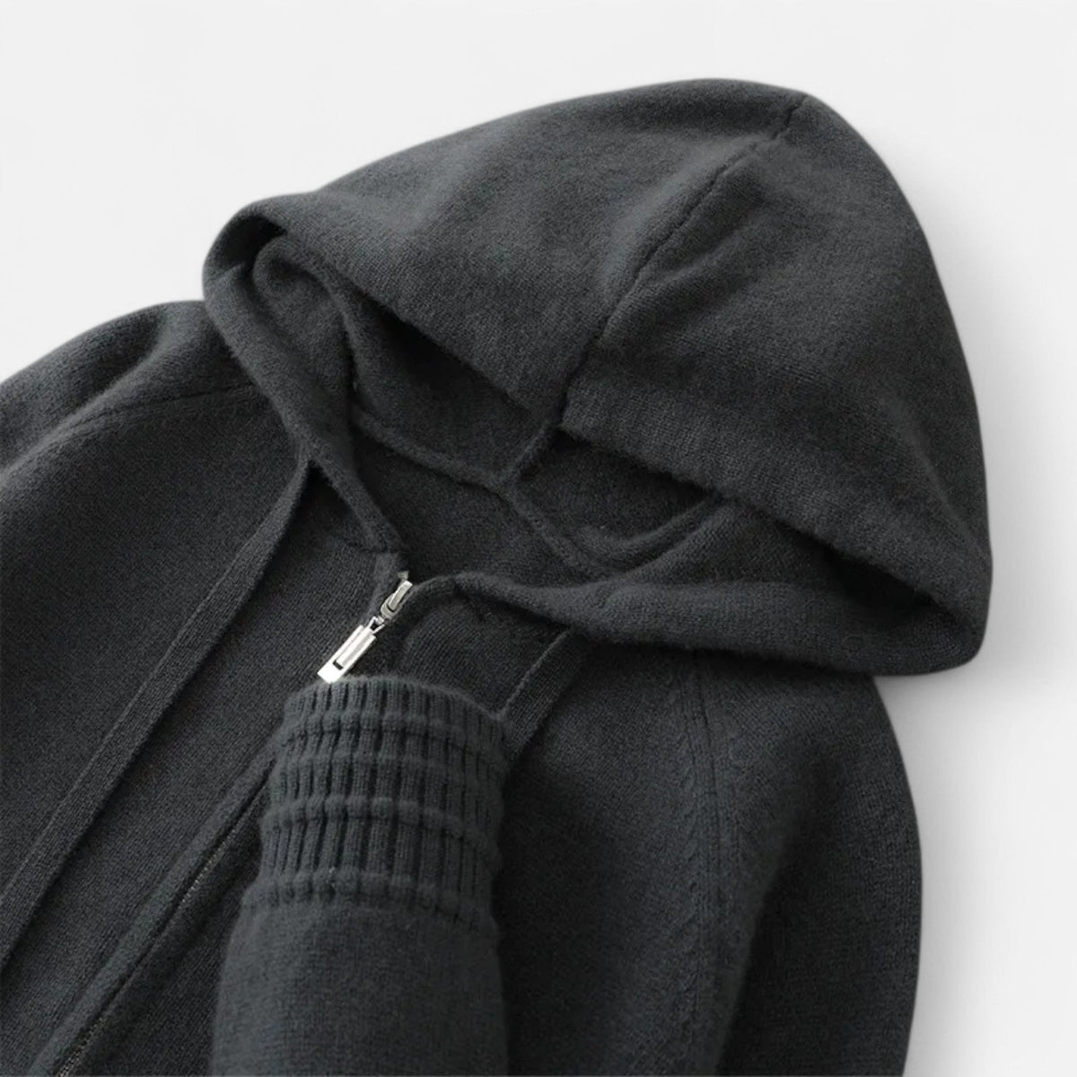 Camarlo | Men’s Hooded Cardigan – Refined Winter Knitwear