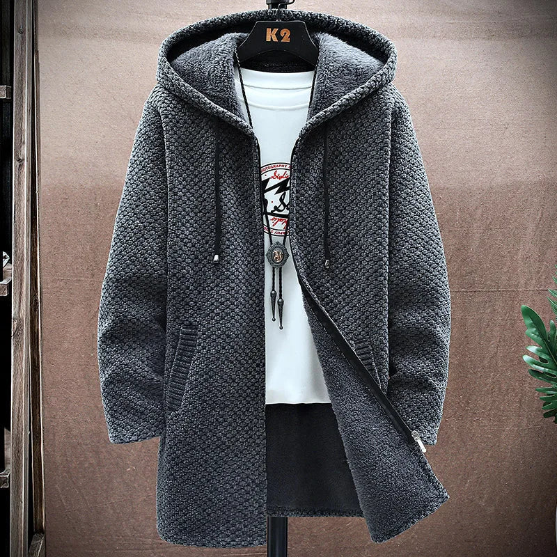 Montrel | Wool-Cashmere Fleece-Lined Hoodie