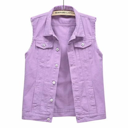 Kiera | Women’s Bold Denim Vest