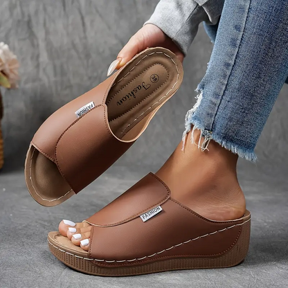 Monrae | Women’s Slip-On Platform Sandals