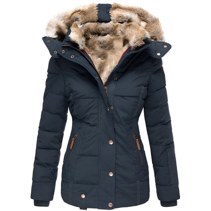 Alaina | Women’s Hooded Slim-Fit Puffer Jacket