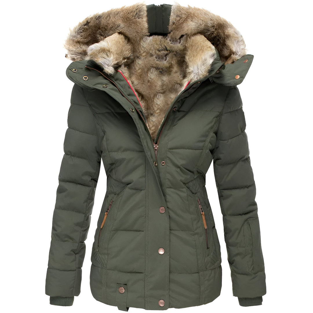 Alaina | Women’s Hooded Slim-Fit Puffer Jacket
