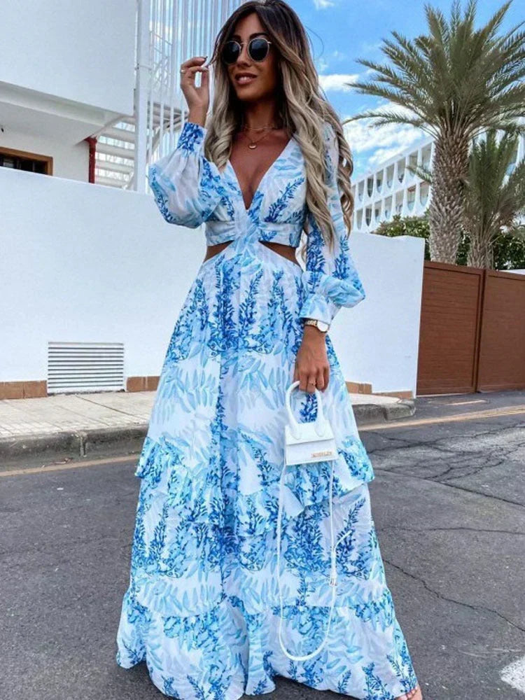 Zara | Women’s Elegant Maxi Dress