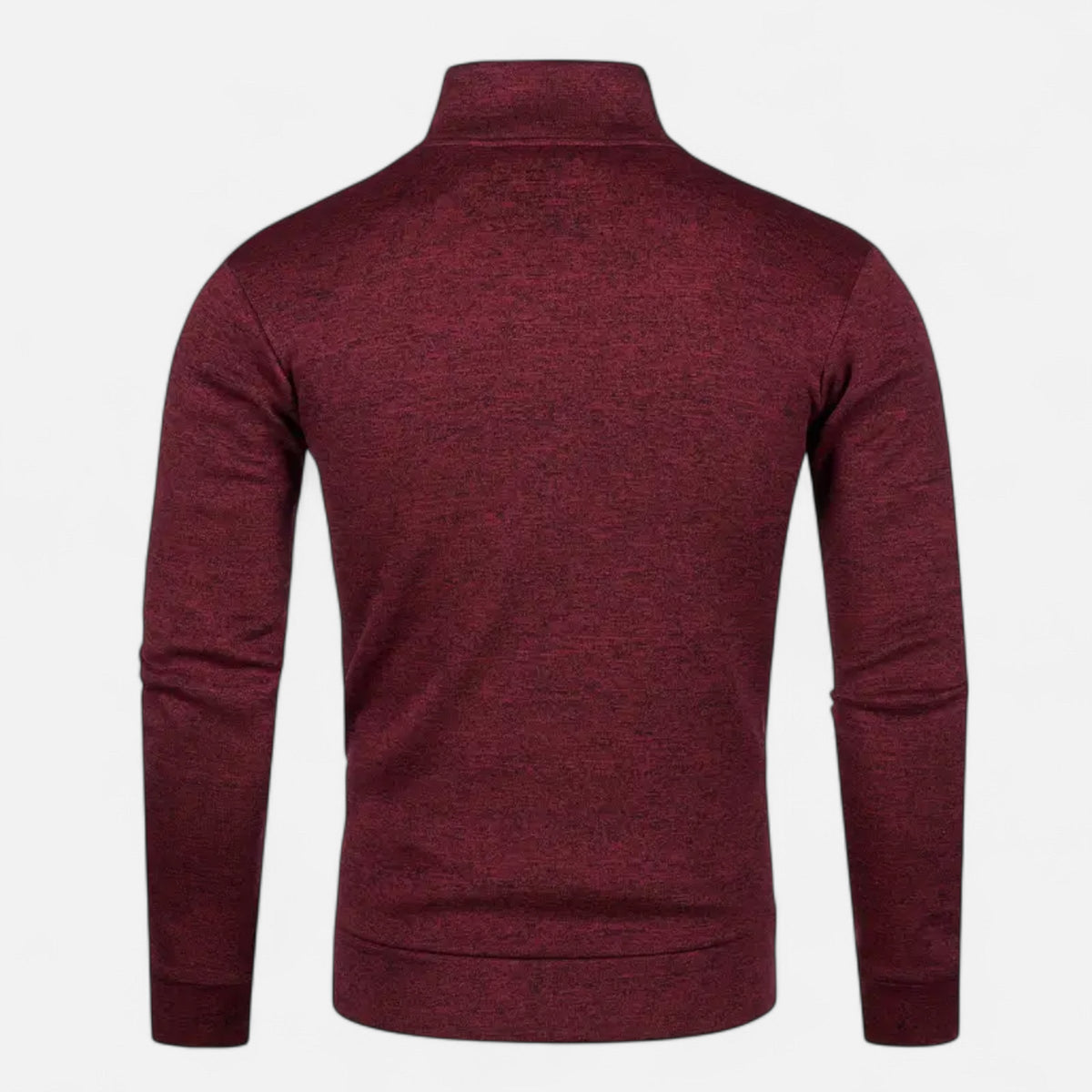 Riverton | Men’s Zip Jacket – Refined Knit Autumn Elegance