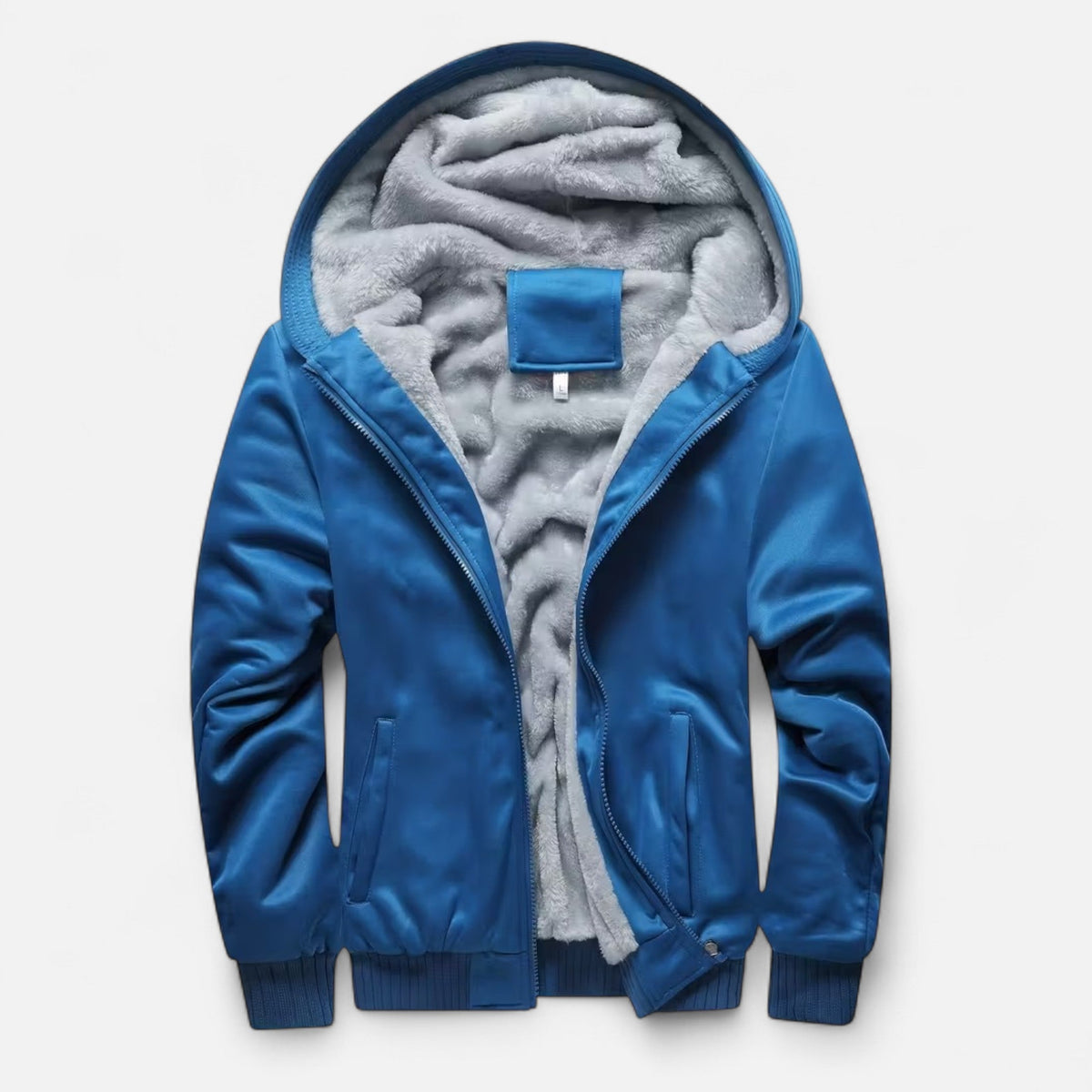 Raverton | Men’s Winter Jacket – Fleece-Lined Hooded Elegance